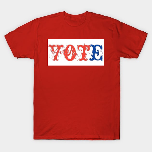 Vote T-Shirt by Aymen designer 